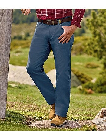 Le lot de 2 pantalons twill 5 poches - atlas for men