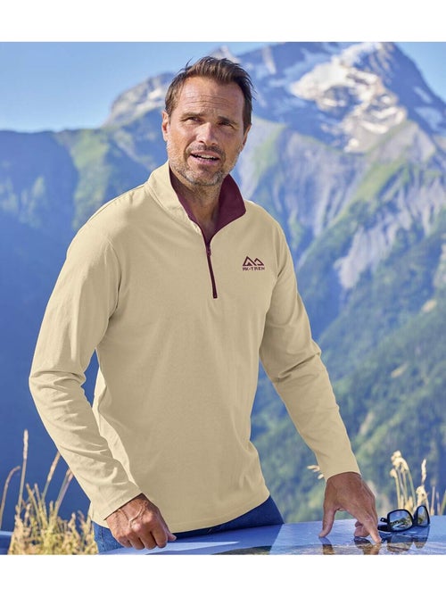 Le lot de 2 sous-pulls col zippé - atlas for men - Kiabi Le lot de 2 sous-pulls col zippé - atlas for men - Kiabi