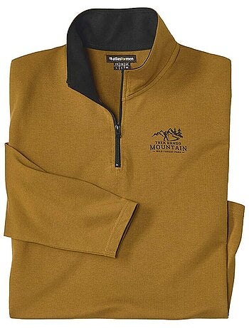 Le lot de 2 sous-pulls en coton col zippé - atlas for men