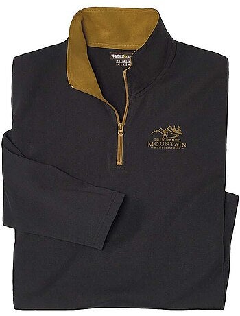 Le lot de 2 sous-pulls en coton col zippé - atlas for men