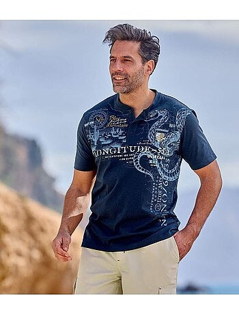 Le Lot de 2 Tee-Shirts Col Boutonnés - ATLAS FOR MEN