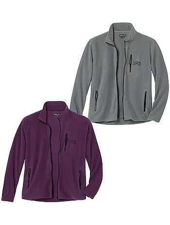 Lot de 2 vestes micropolaires winter - atlas for men