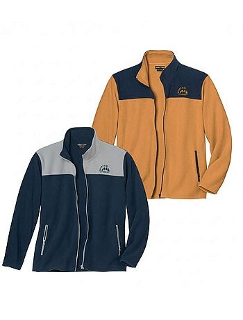 Le Lot de 2 Vestes Polaires Winter - ATLAS FOR MEN
