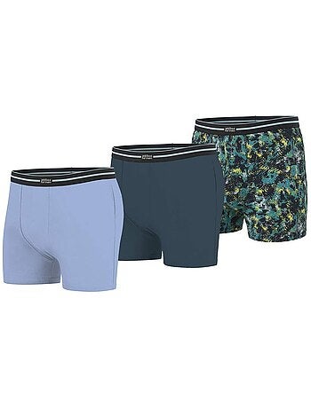 Le lot de 3 boxers en coton stretch - atlas for men