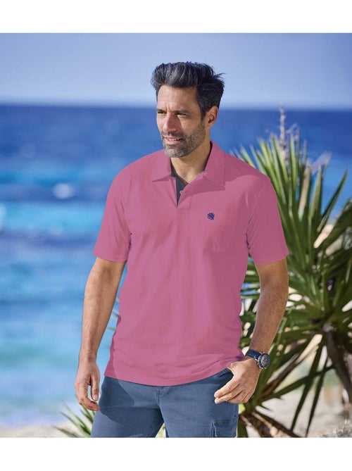 Le lot de 3 polos en jersey de coton  - atlas for men - Kiabi