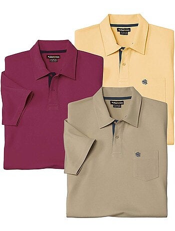 Le lot de 3 polos summertime - atlas for men