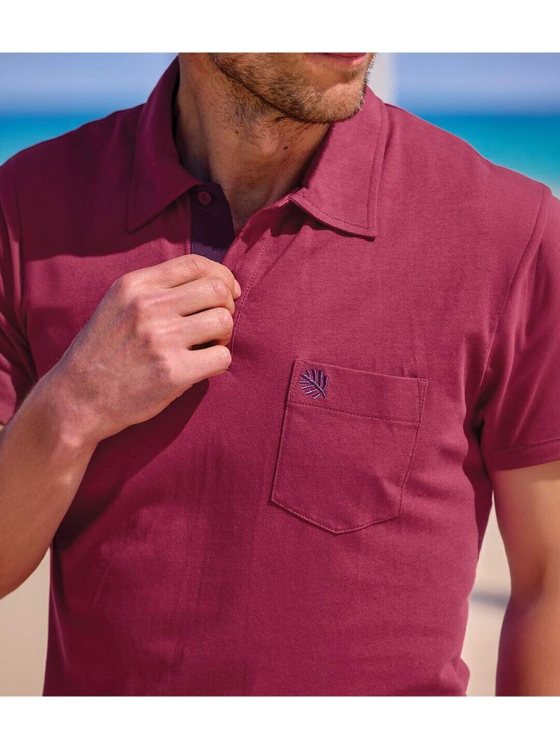 Le lot de 3 polos summertime  - atlas for men Jaune/Bleu Marine/Rouge - Kiabi