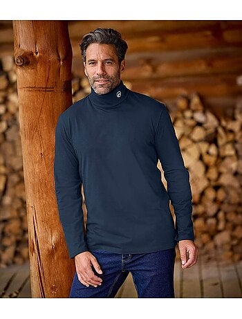 Le lot de 3 sous-pulls unis col roulé - atlas for men