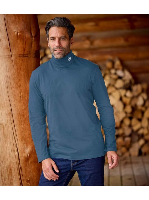Le lot de 3 sous-pulls unis col roulé  - atlas for men - Kiabi