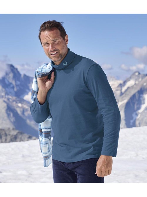 Le lot de 3 sous-pulls unis col roulé  - atlas for men - Kiabi