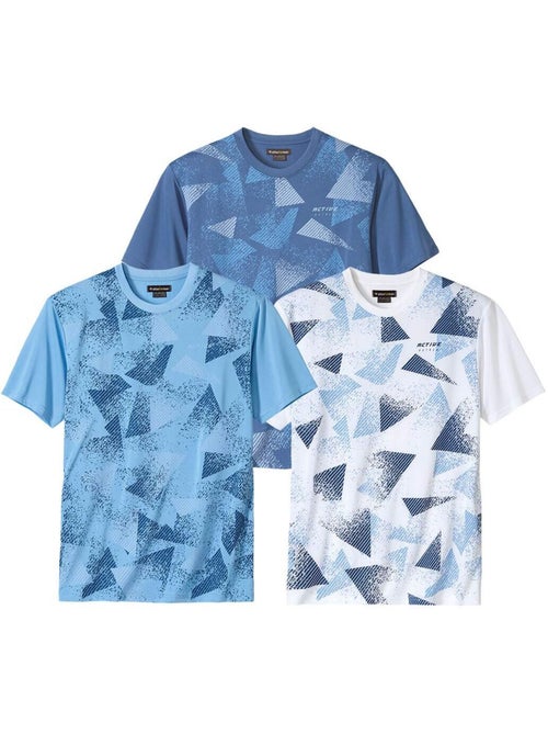 Le lot de 3 tee-shirts atlas® sport - atlas for men - Kiabi Le lot de 3 tee-shirts atlas® sport - atlas for men - Kiabi