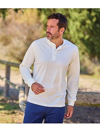 Le lot de 3 tee-shirts col boutonné outdoor - atlas for men