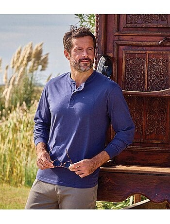 Le lot de 3 tee-shirts col boutonné outdoor - atlas for men