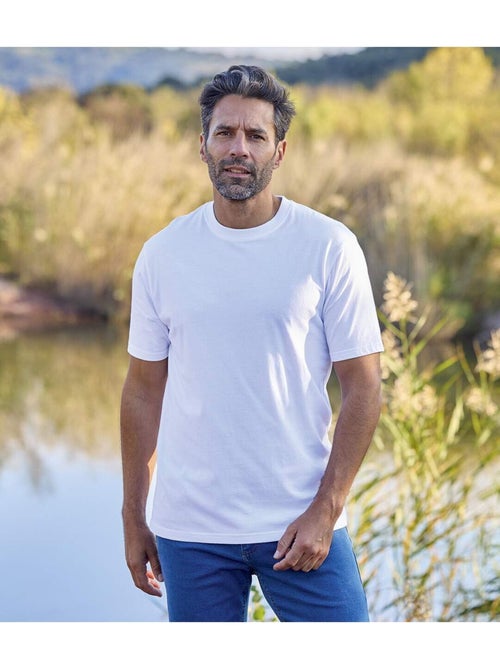 Le lot de 3 tee-shirts col rond  - atlas for men - Kiabi