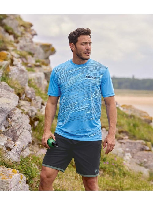 Le lot de 3 tee-shirts flammés sporting - atlas for men - Kiabi Le lot de 3 tee-shirts flammés sporting - atlas for men - Kiabi