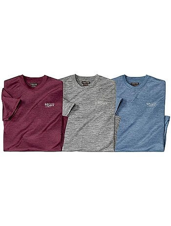 Le lot de 3 tee-shirts sport - atlas for men