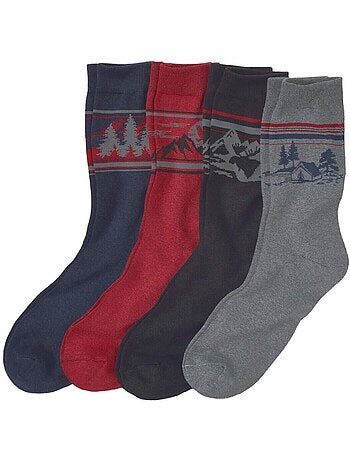 Le lot de 4 paires de chaussettes de ville - atlas for men