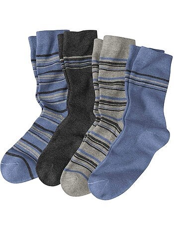 Le lot de 4 paires de chaussettes fantaisie - atlas for men