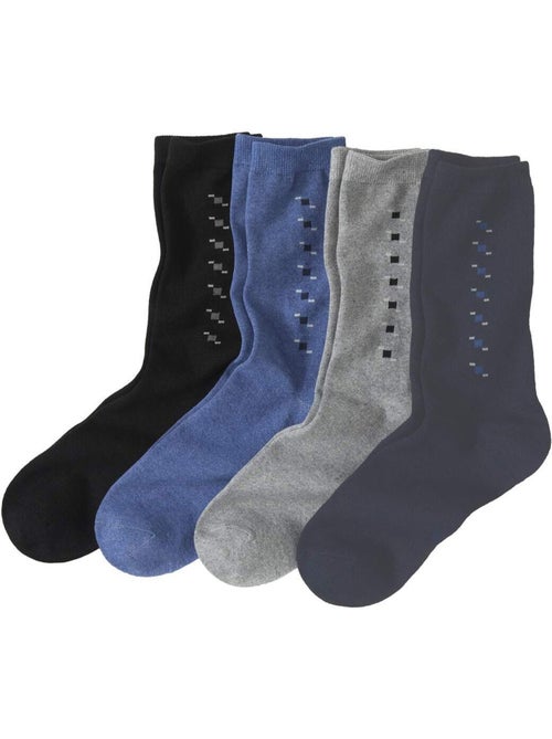 Le lot de 4 paires de chaussettes fantaisie - atlas for men - Kiabi Le lot de 4 paires de chaussettes fantaisie - atlas for men - Kiabi