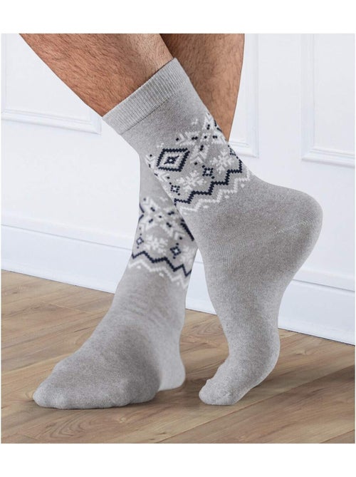 Le Lot de 4 Paires de Chaussettes Motifs Jacquard - ATLAS FOR MEN - Kiabi Le Lot de 4 Paires de Chaussettes Motifs Jacquard - ATLAS FOR MEN - Kiabi