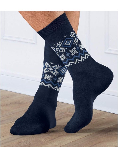 Le Lot de 4 Paires de Chaussettes Motifs Jacquard - ATLAS FOR MEN - Kiabi Le Lot de 4 Paires de Chaussettes Motifs Jacquard - ATLAS FOR MEN - Kiabi