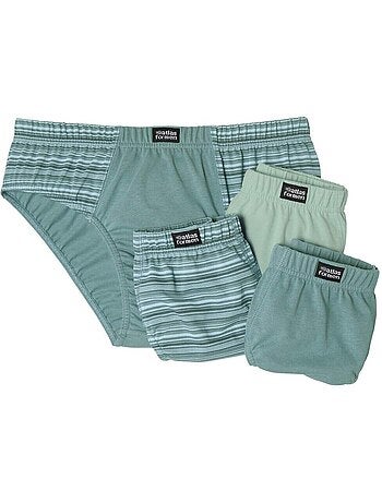 Le Lot de 4 Slips Coton Top Confort - ATLAS FOR MEN
