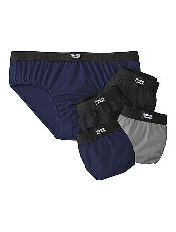 Le Lot de 5 Slips Stretch Confort - ATLAS FOR MEN