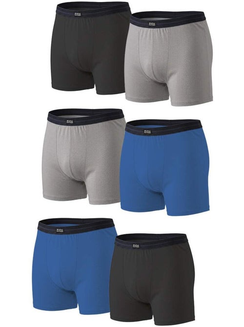 Le lot de 6 boxers confort - atlas for men - Kiabi Le lot de 6 boxers confort - atlas for men - Kiabi