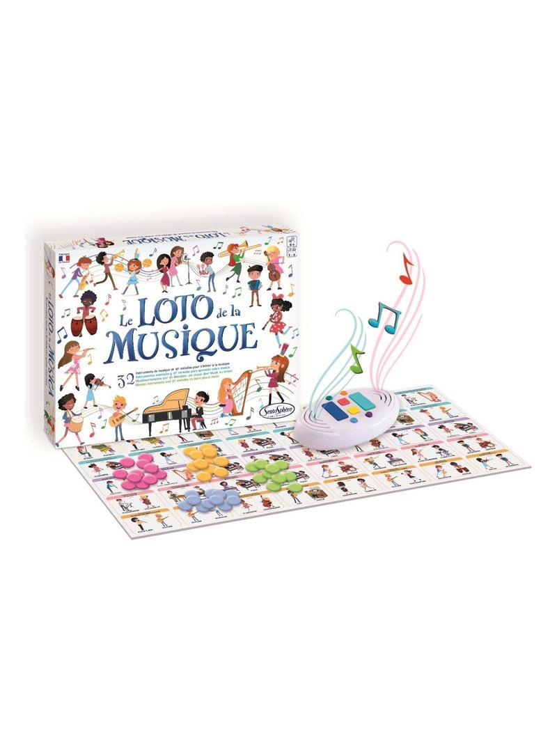 Le loto de la musique Blanc - Kiabi