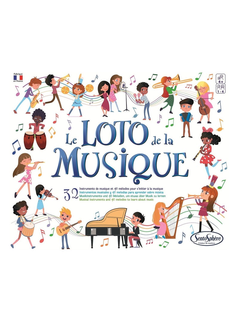 Le loto de la musique Blanc - Kiabi