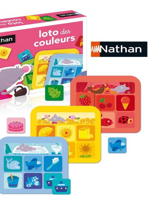 Le Loto des couleurs - Nathan - Kiabi