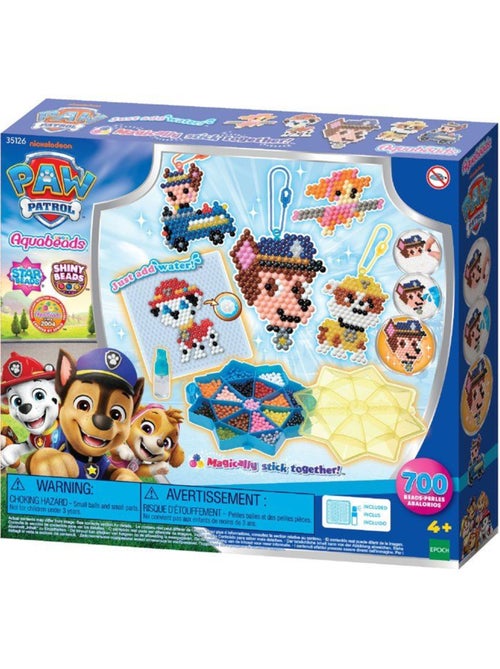 Le mega coffret - AQUABEADS - Pat’Patrouille - 800 perles - Dès 4 ans - Kiabi Le mega coffret - AQUABEADS - Pat’Patrouille - 800 perles - Dès 4 ans - Kiabi