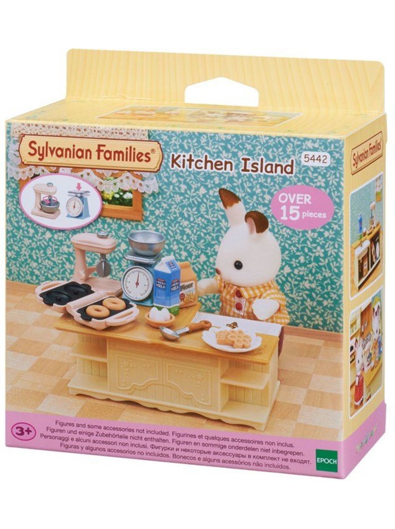 Le meuble de cuisine et accessoires - Sylvanian Families - 5442 Beige - Kiabi