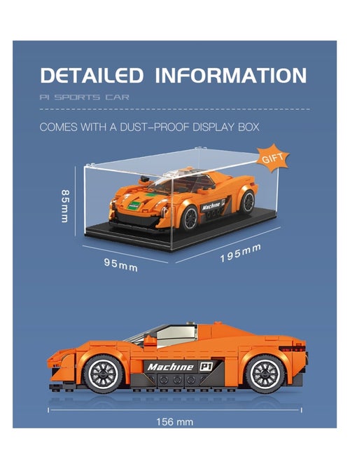Le Mini P1 Jeu de construction de voiture de sport - Kiabi