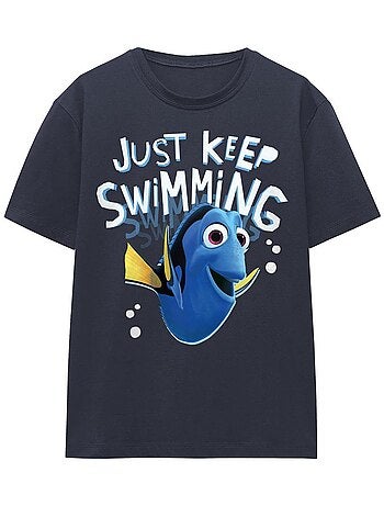 Le Monde de Nemo - T-shirt JUST KEEP SWIMMING (Dory, Nemo)