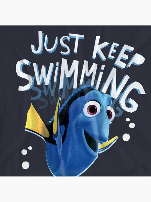 Le Monde de Nemo - T-shirt JUST KEEP SWIMMING (Dory, Nemo) - Kiabi