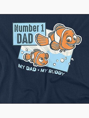 Le Monde de Nemo - T-shirt motif Marin NUMBER DAD (Marin, Nemo)