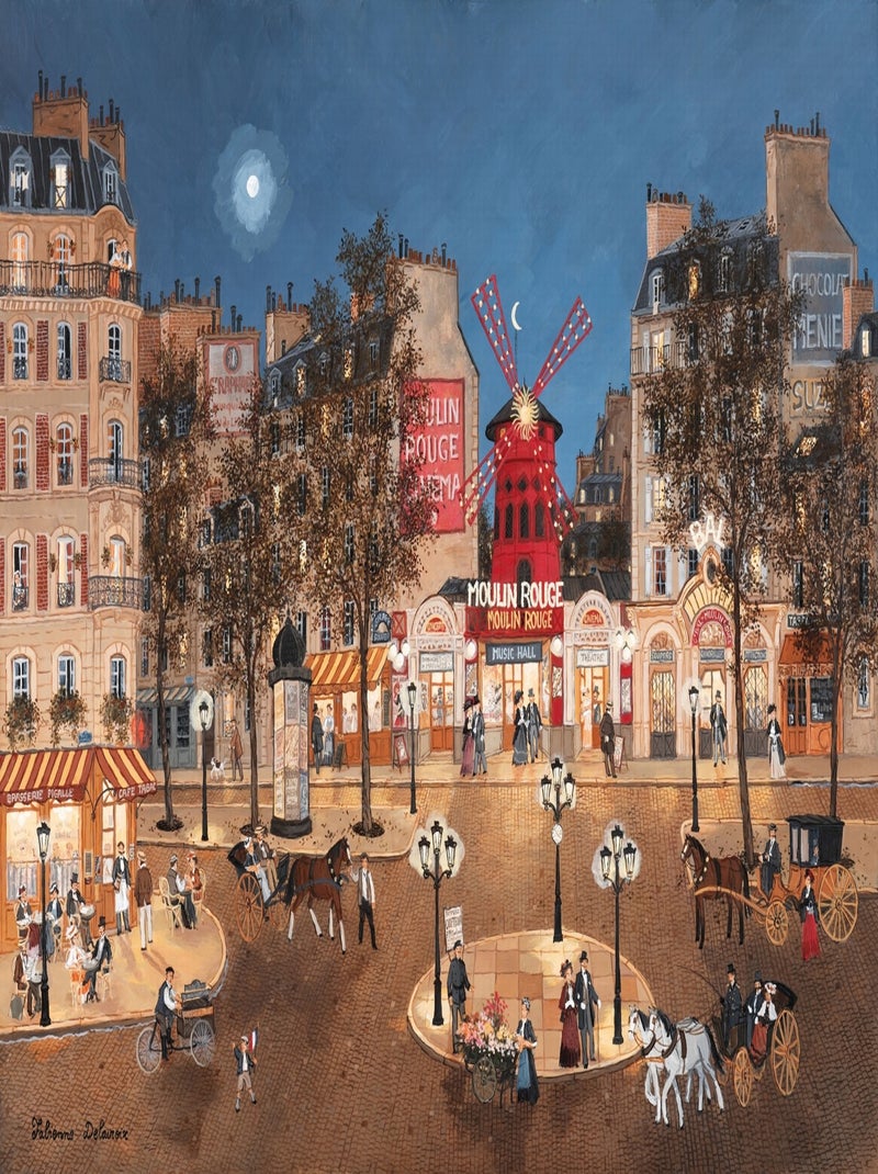 Le Moulin Rouge de Delacroix N/A - Kiabi