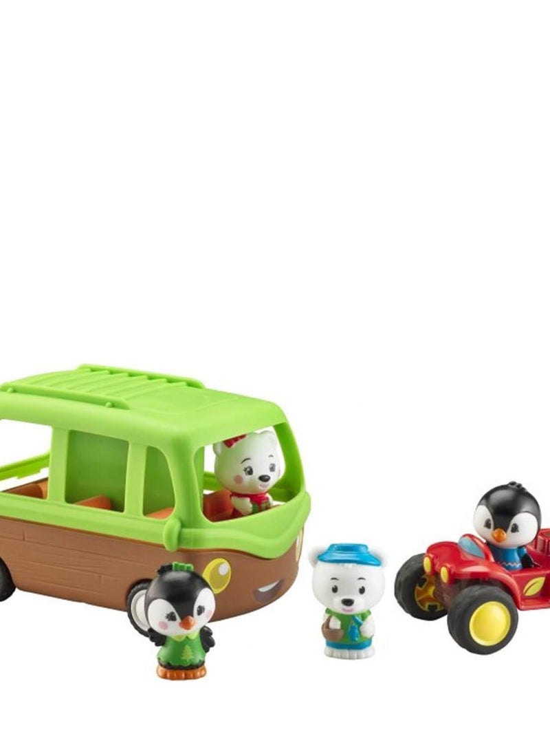 Le pack aventure Klorofil : Bus, quad et personnages N/A - Kiabi