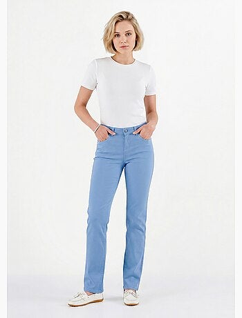 Le pantalon 5 poches brodé - Afibel