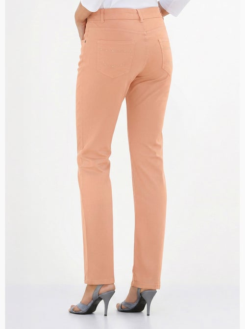 Le pantalon 5 poches brodé - Afibel - Kiabi Le pantalon 5 poches brodé - Afibel - Kiabi