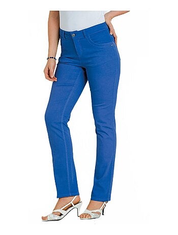 Le pantalon 5 poches brodé