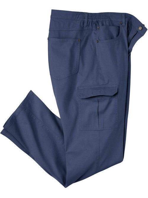 Le pantalon cargo à taille semi-élastiquée  - atlas for men - Kiabi