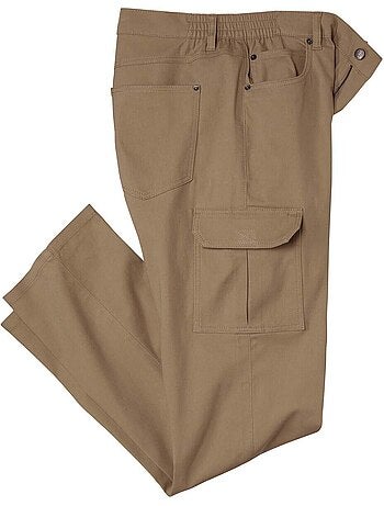 Le pantalon cargo à taille semi-élastiquée - atlas for men
