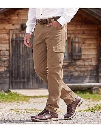 Le pantalon cargo à taille semi-élastiquée - atlas for men