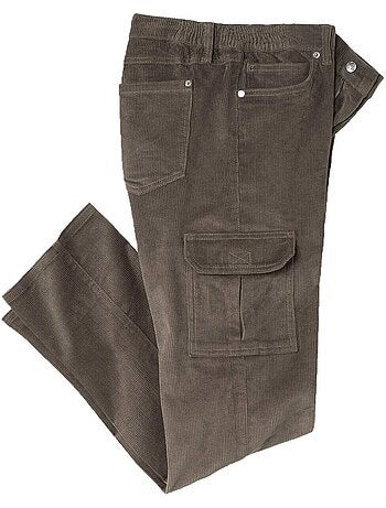 Le Pantalon Cargo en Velours Côtelé - ATLAS FOR MEN