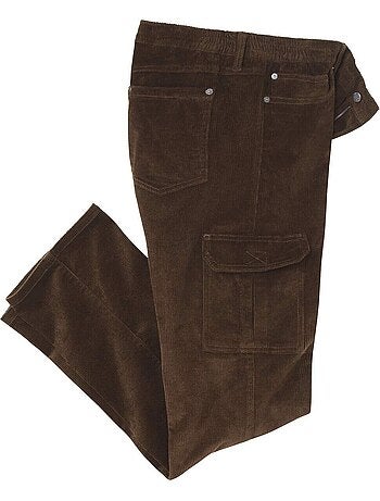 Le pantalon regular en velours stretch - atlas for men