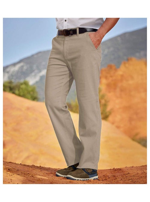 Le Pantalon Chino Stretch  - ATLAS FOR MEN - Kiabi