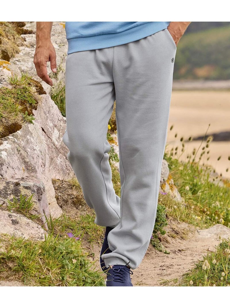 Le pantalon jogging en molleton  - atlas for men Gris - Kiabi