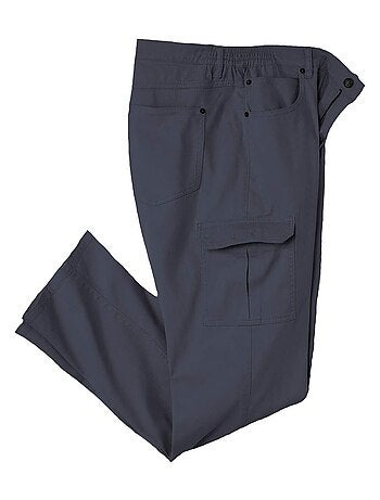 Le Pantalon Twill Cargo Taille Semi-Elastiquée - ATLAS FOR MEN